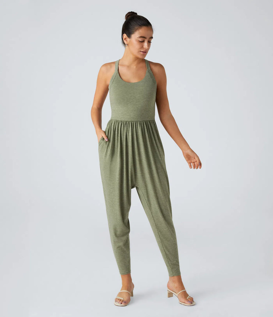 Backless Twisted Jumpsuit