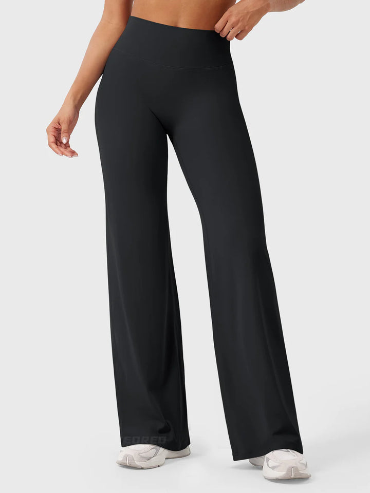 High-Waisted Wide-Leg Leggings