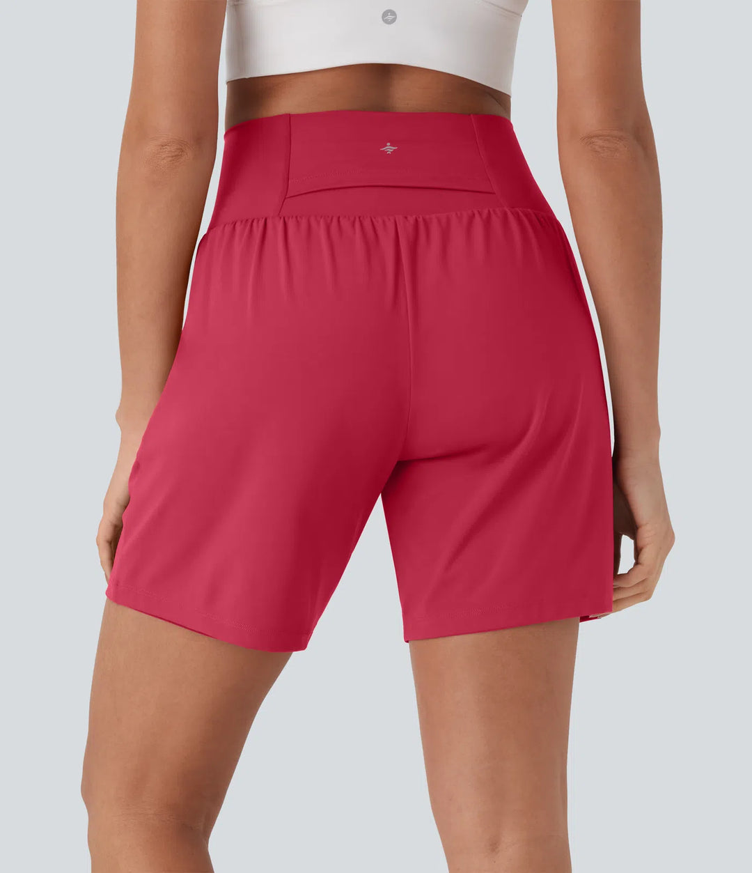 Airy Super High Waisted 2-in-1 Cool Touch Yoga Shorts